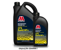 Servisní balíček Millers Oils CFS NT+ 5W40 2.0TSI EA888.1 EA888.2
