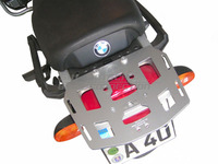Top nosič SW-MOTECH ALU-RACK stříbrný pro BMW R 1100 GS
