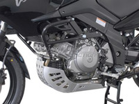 Kryt motoru SW-MOTECH pro Kawasaki KLV 1000 / Suzuki DL 1000 - stříbrný
