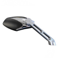 Zrcátka Highway Hawk V-Design černá/chrom, 2ks