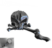 Zrcátka Highway Hawk Skullhead černá, 2ks