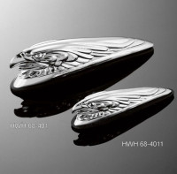 Soška Highway Hawk EAGLEHEAD na blatník (orel), 17cm, chrom