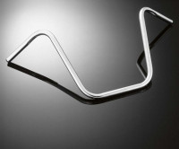 Motocyklová řidítka 22mm Highway Hawk APEHANGER, šířka 90cm, chrom