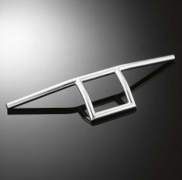 Motocyklová řidítka 22mm Highway Hawk SQUARE, šířka 70cm, chrom