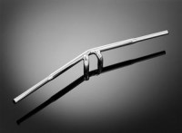 Řidítka 25mm Highway Hawk BACK OFF pro motocykly HONDA, SUZUKI, YAMAHA, šířka 104cm, chrom