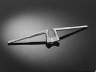 Motocyklová řidítka 25mm Highway Hawk ADJUSTABLE SRAIGHT, nastavitelná šířka, chrom
