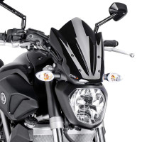 Plexi Puig  Yamaha MT-09 černé