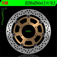 BRZDOVÝ KOTOUČ NG1149, PŘEDNÍ, HONDA CBF 600/1000 (296x94x4,5)