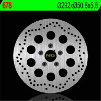 BRZDOVÝ KOTOUČ NG678, ZADNÍ, HARLEY DAVIDSON 883 84-98, 1340 84-98 (292X5,,5X5,8) (5X8,5MM)
