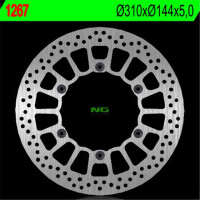 BRZDOVÝ KOTOUČ NG1267, PŘEDNÍ, TRIUMPH 865 06-13 (310MM) (310x144x5)