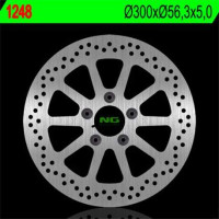 BRZDOVÝ KOTOUČ NG1248, PŘEDNÍ, HARLEY DAVIDSON 1200/1450/1584/1690/1800 (300X56,3X5) (5X8,5MM)