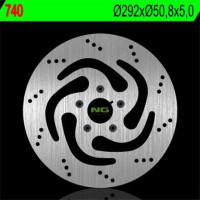 BRZDOVÝ KOTOUČ NG740, PŘEDNÍ, HARLEY-DAVIDSON (292X50X5) 883/1200/1340/1450 DO '99