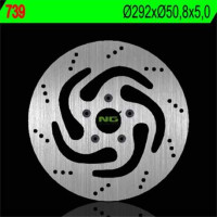 BRZDOVÝ KOTOUČ NG739, PŘEDNÍ, HARLEY-DAVIDSON (292X50,8X5) 883/1200/1340/1450, 5 DĚR PRŮM.8,5