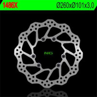 BRZDOVÝ KOTOUČ NG1486X, PŘEDNÍ, HONDA CRF 250/450R 15-16 (260X101X3) (6X6,5MM)