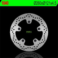 BRZDOVÝ KOTOUČ NG1040, PŘEDNÍ, SUZUKI AN 250/400/650 BURGMAN (260x121x4,5)