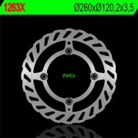 BRZDOVÝ KOTOUČ NG1263X, PŘEDNÍ, BETA 50/350/400/450/498/500 RR ENDURO (260X120,2X3,5) (4X8,5MM)