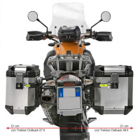 PL 684CAM trubkový nosič BMW R 1200 GS (04-12) pro hliníkové boční kufry TREKKER OUTBACK