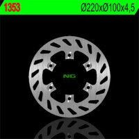 BRZDOVÝ KOTOUČ NG1353, ZADNÍ, KAWASAKI KDX 125 '90-'99, KDX 250 '91-'93, KDX 220 '94-'96 (220X100X4,5) (6X10,5)