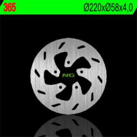 BRZDOVÝ KOTOUČ NG365, PŘEDNÍ, BETA / GILERA / PIAGGIO (220X58X4)