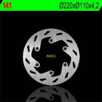 BRZDOVÝ KOTOUČ NG141, ZADNÍ, KTM / HUSABERG (220X110X4,2)