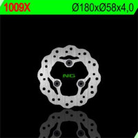 BRZDOVÝ KOTOUČ NG1009X, PŘEDNÍ, KYMCO QUAD KXR/MXU 250, MAXXER/MXU 300 (180X58X4) LEVÝ WAVE
