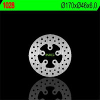 BRZDOVÝ KOTOUČ NG1028, ZADNÍ, HONDA RINCON 650/680 EFI (03-12) (170x46x6)