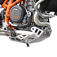 Kryt motoru IBEX KTM 690 Duke/ R 12-14 stříbrný