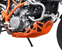Kryt motoru IBEX KTM 950 Supermoto SM/ R 05-08 oranžový