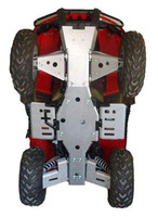 Ricochet ATV Arctic Cat 400/550/650/700 TRV, 2004-2014 Skidplate Set with Floor Board