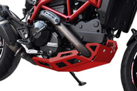 Kryt motoru Ibex Ducati Hypermotard 821 13- červený