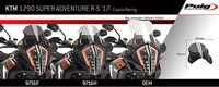 Plexi Puig Racing KTM 1290 Super Adventure R/ S 17-18 čiré