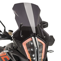 Plexi Puig Touring KTM 1290 Super Adventure R / S 17-18 tmavě kouřové