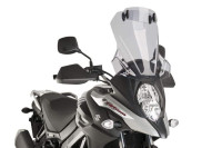 Plexi Puig Touring s deflektorem Suzuki DL650XT V-Strom lehce kouřové