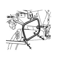 Nosič bočních kufrů Fehling Honda XRV 750 Africa Twin 96-03