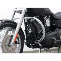 adací rám Fehling Harley Davidson Dyna 06- kulatý chromovaný