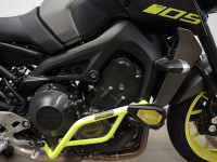 Padací rámy RD Moto CF108Y Yamaha MT-09 / XSR 900 / MT-09 Tracer/GT ´14-20´- fosforově žluté