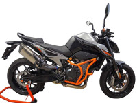 Padací rámy RD Moto CF110O-PH01 KTM 790 Duke ´18-20´, 890 Duke '20-21'- oranžové