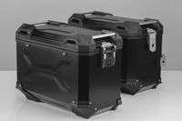 Honda NC 750 X / XD / S / SD (14-15) - sada bočních kufrů TRAX Adventure 45 l s nosičem - černé KFT.01.129.70100/B