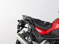 Honda NC 750 X / XD / S / SD (14-15) - sada bočních kufrů TRAX Adventure 37 l s nosičem - černé KFT.01.129.70000/B