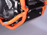 Padací rámy RD Moto CF123O KTM 690 Enduro R ´19-21´, Husqvarna 701 Enduro / 701 Supermoto '19-21' - spodn oranžové