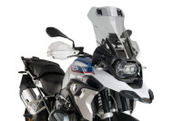 Plexi Puig cestovní vysoké 51cm s deflektorem pro BMW R1250GS/A, R1200GS/A LC 2013-2018, kouřové