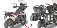 GIVI PLOR 7710MK trubkový nosič PL ONE-FIT sundavací pro KTM Adventure 790 (19) pro boční kufry MONOKEY
