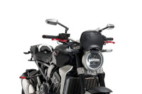 Plexi štít PUIG Honda CB 1000 R Neo Sports Café FRONTAL PLATE 9768J matná černá