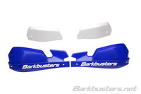 Plasty VPS pro Barkbusters chrániče - modré s bílým rozšířením