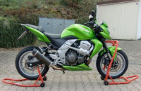 SET stojanů - přední do krku řízení  + zadní na rolny