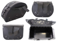 Kožené brašny na motorku Chopper RSA-16D