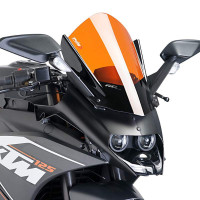 Plexi Puig pro KTM RC125/ RC200/ RC 390 oranžové