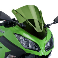Plexi Puig pro Kawasaki Ninja 300 13-15 zelené