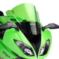 Plexi Puig pro Kawasaki ZX-6R 09-15 zelené