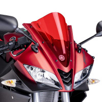 Plexi Puig pro Yamaha YZF-R 125 08-14 červené